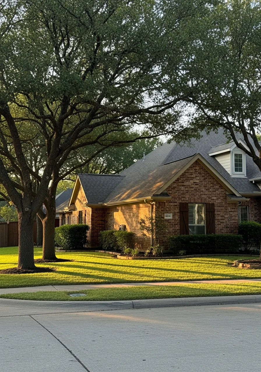 Cedar Hill residential property with traditional architecture and established landscaping.